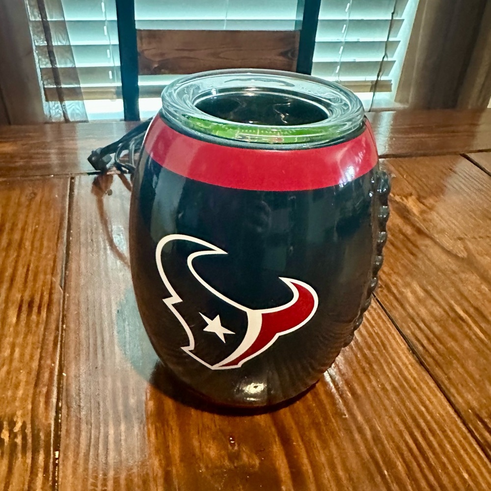 Scentsy Blue and Red Football Wax Warmer